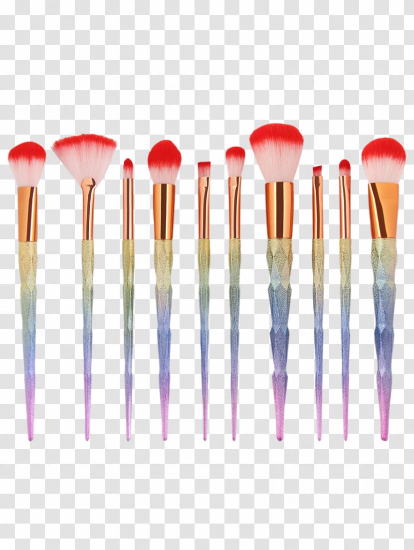 Makeup Brush Cosmetics Make-up Compact - Paintbrush - MAKE UP TOOLS Transparent PNG
