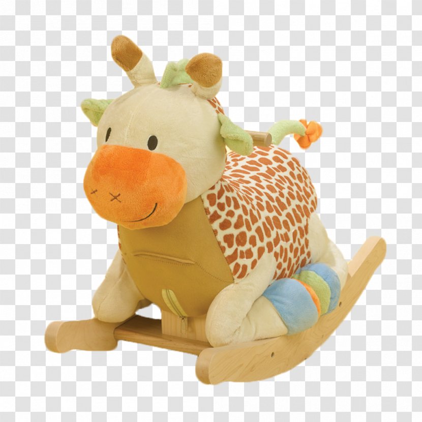Giraffe Rocking Chairs Horse Stuffed Animals & Cuddly Toys Child - Rockabye Transparent PNG