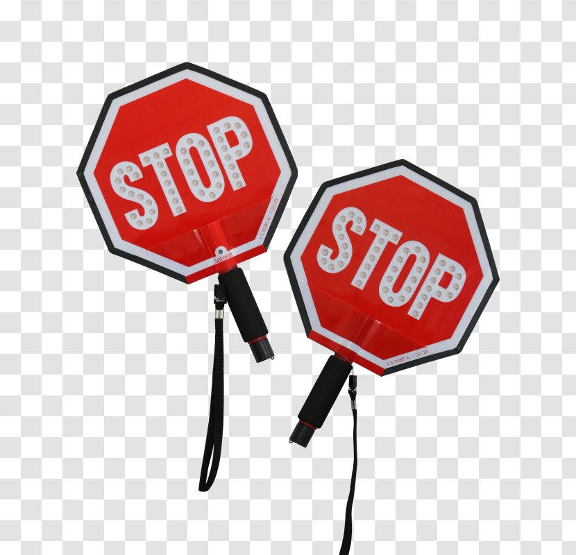 Stop Sign Light-emitting Diode Crossing Guard - Signage - Light Transparent PNG