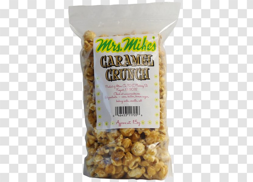 Muesli Breakfast Cereal Popcorn Flavor - Ingredient - Caramel Transparent PNG