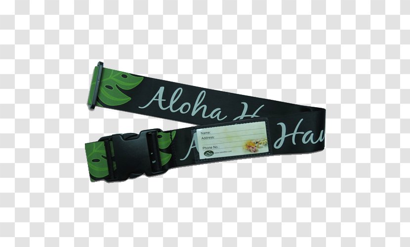 Strap Aloha Baggage Hawaiian Airlines - Airport - Welcome To Hawaii Transparent PNG