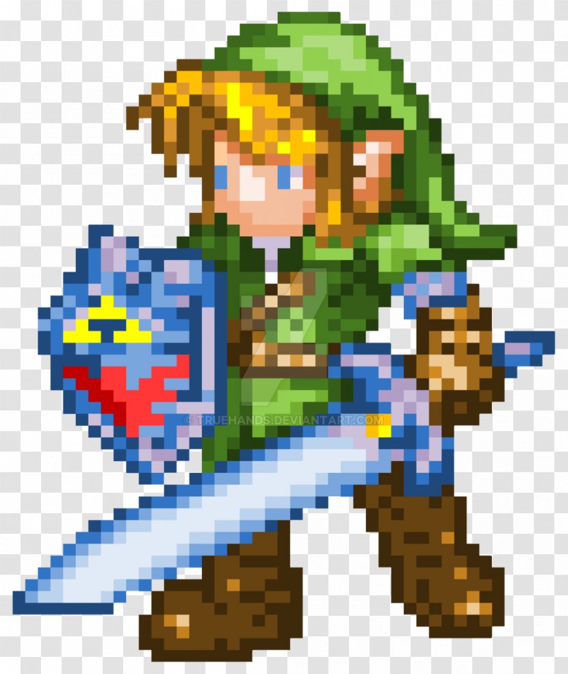 The Legend Of Zelda: Ocarina Time 3D Link Pixel Art Video Game - 8 BIT Transparent PNG