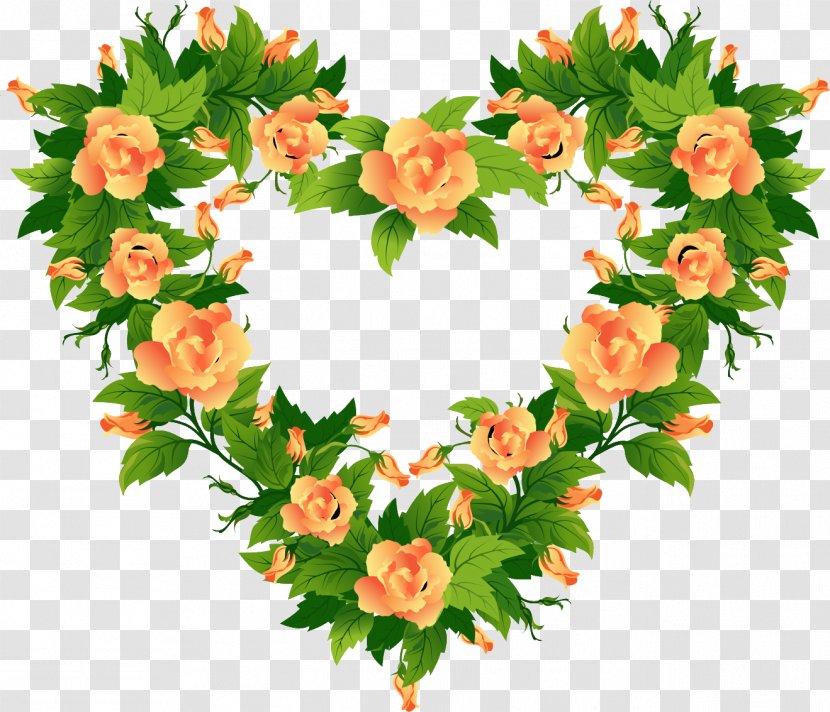 Flower Wreath Floral Design Rose Transparent PNG