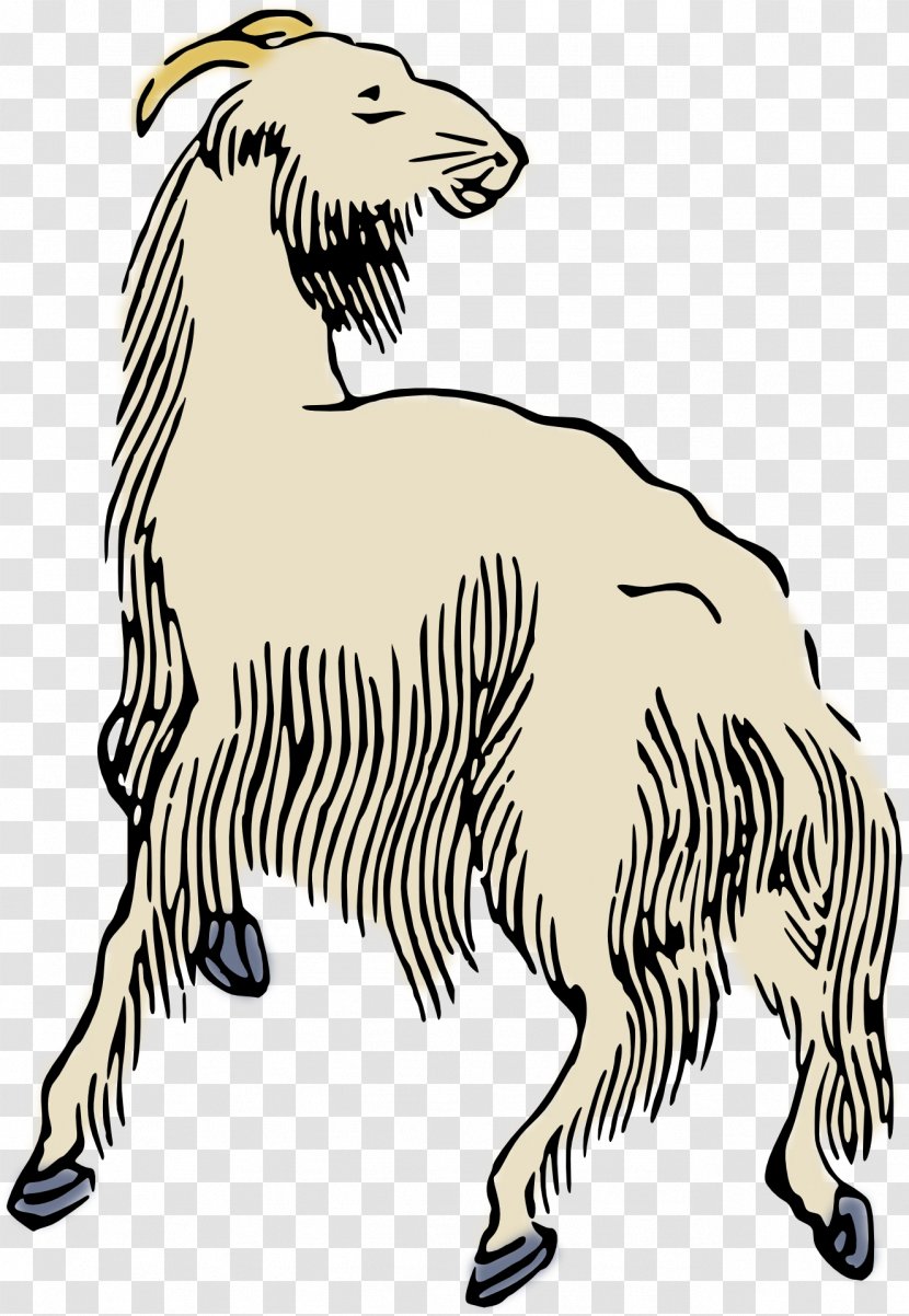 Sheep Goat Line Art Clip - Organism Transparent PNG