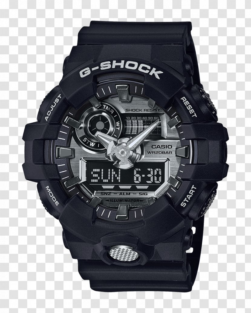 G-Shock GA-710 Watch Casio GA100 - Accessory Transparent PNG