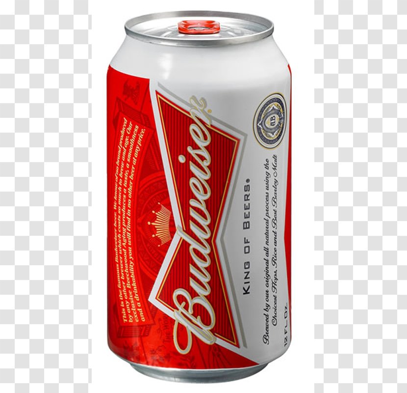 Budweiser Beer Lager Anheuser-Busch Distilled Beverage Transparent PNG