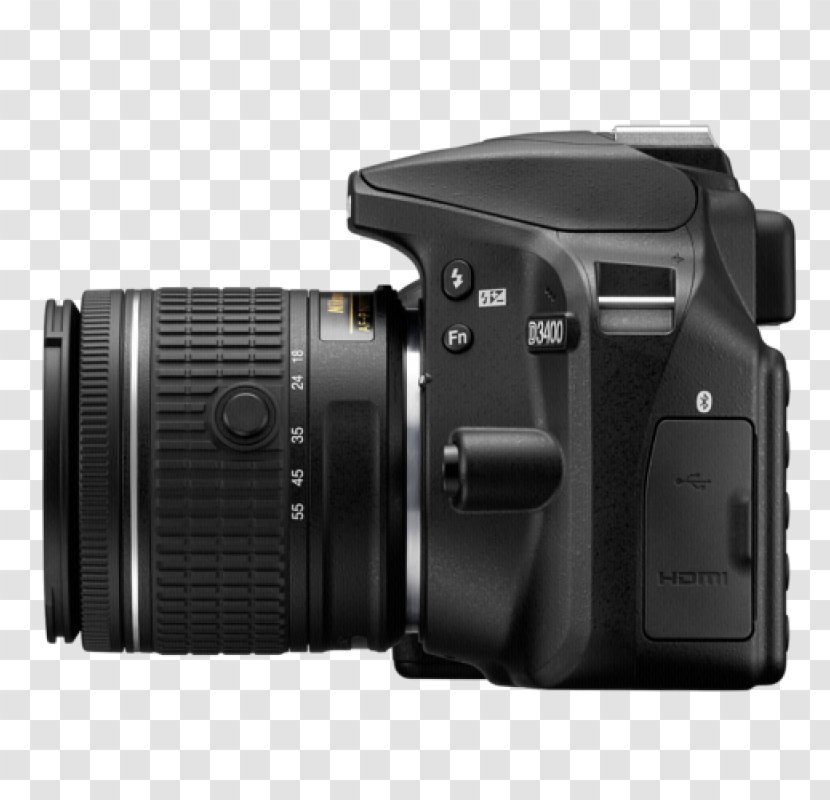 Nikon AF-S DX Zoom-Nikkor 18-55mm F/3.5-5.6G Digital SLR Canon EF-S 18–55mm Lens Format Camera - Cameras Optics Transparent PNG