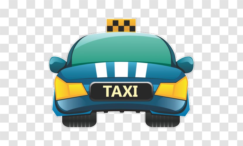 Cartoon Taxi Drawing Clip Art - Car Transparent PNG