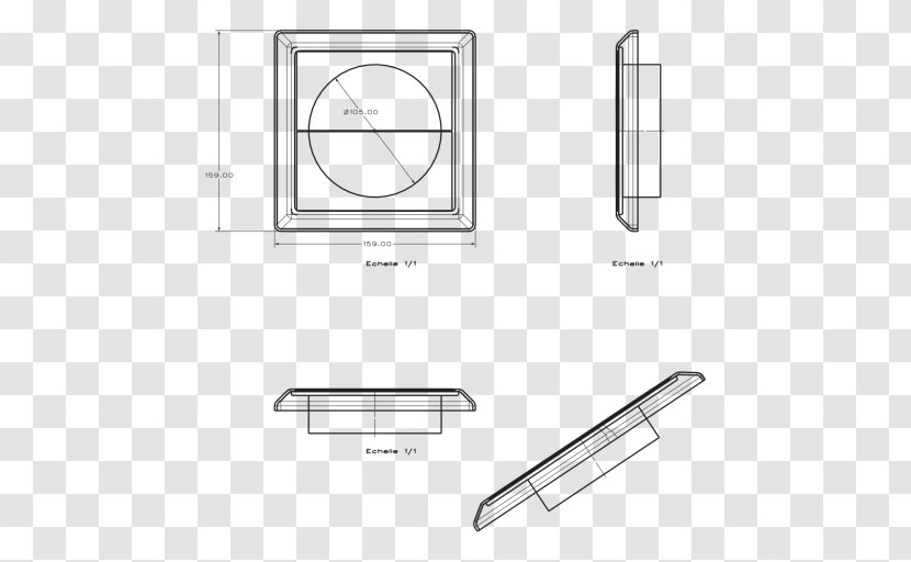 Door Handle Drawing Paper Diagram - Design Transparent PNG