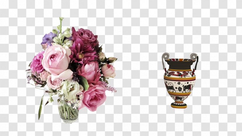 Wedding Flower Bouquet Marriage - Floral Design - Medieval Style Decoration Transparent PNG