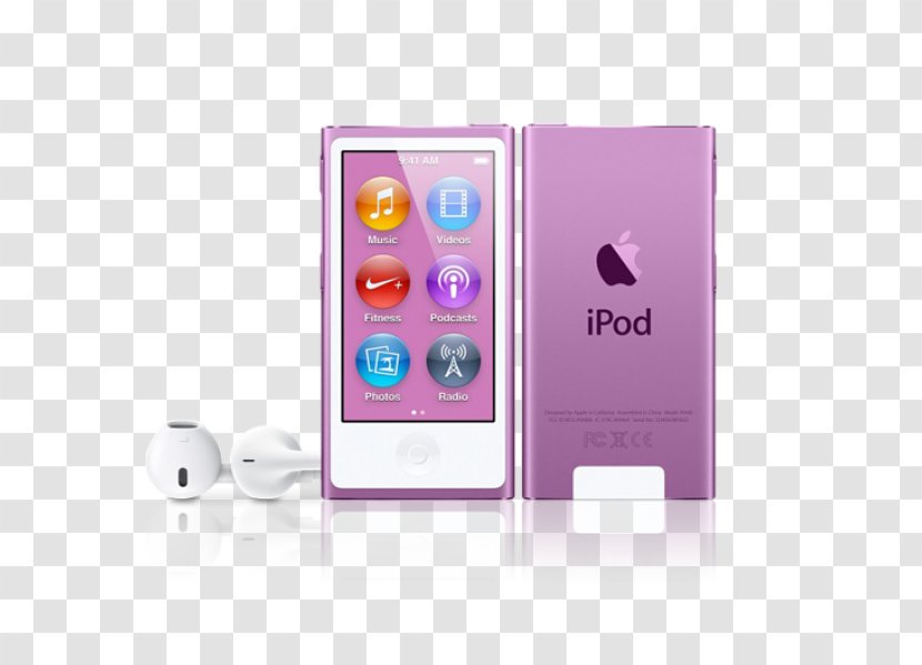 IPod Touch Apple Nano (7th Generation) Classic - Electronics Transparent PNG