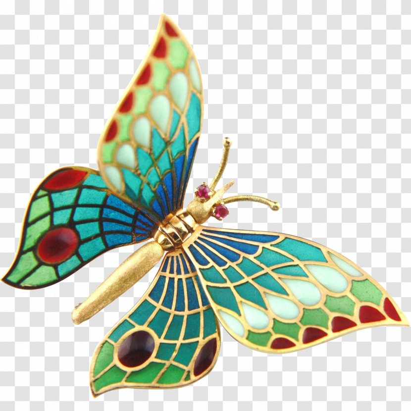 M. Butterfly Insect Moth Pollinator - M - Brooch Transparent PNG