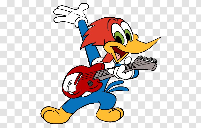 Woody Woodpecker Guitar YouTube - Lick Transparent PNG