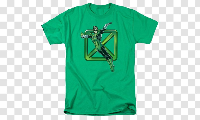 Green Lantern T-shirt Hal Jordan Superman - Sheldon Cooper Transparent PNG