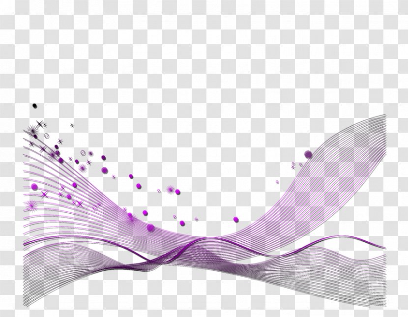 Product Design Line Graphics - Purple - Decagono Transparent PNG