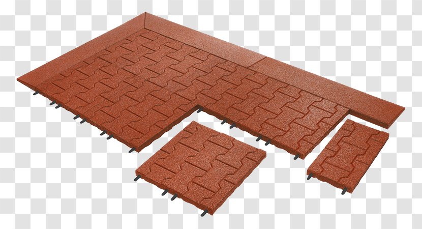 Floor Tile Sett Dalle Interlocking Concrete Pavers - Assembled Sports Flooring Transparent PNG