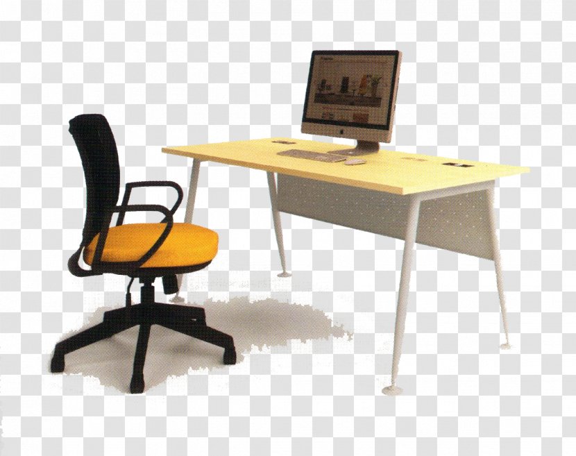 Desk Table Office Chair Furniture - Door Transparent PNG