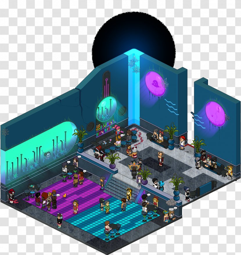 Habbo Sulake Room Online Chat Hotel Transparent PNG