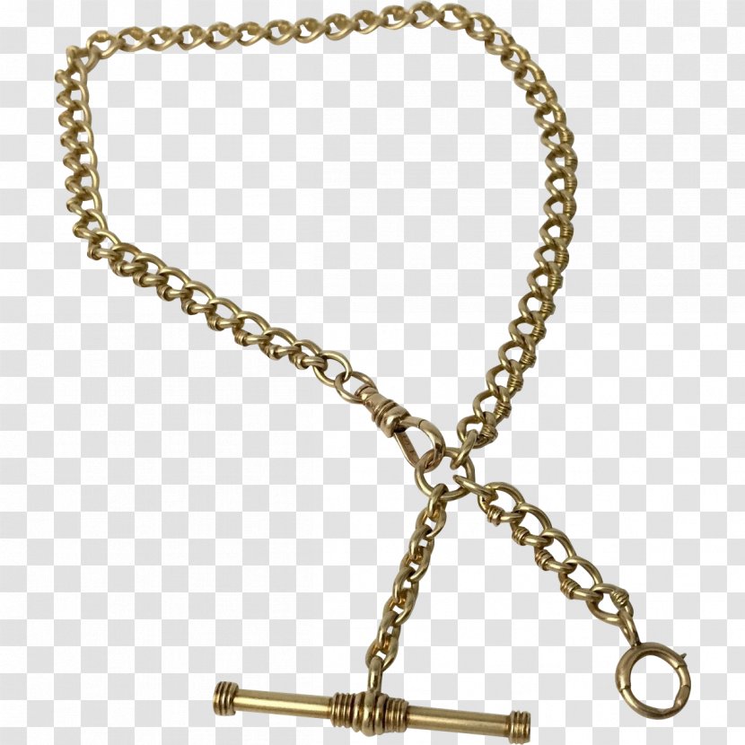 Pocket Watch Chain Necklace - Carat - Gold Transparent PNG