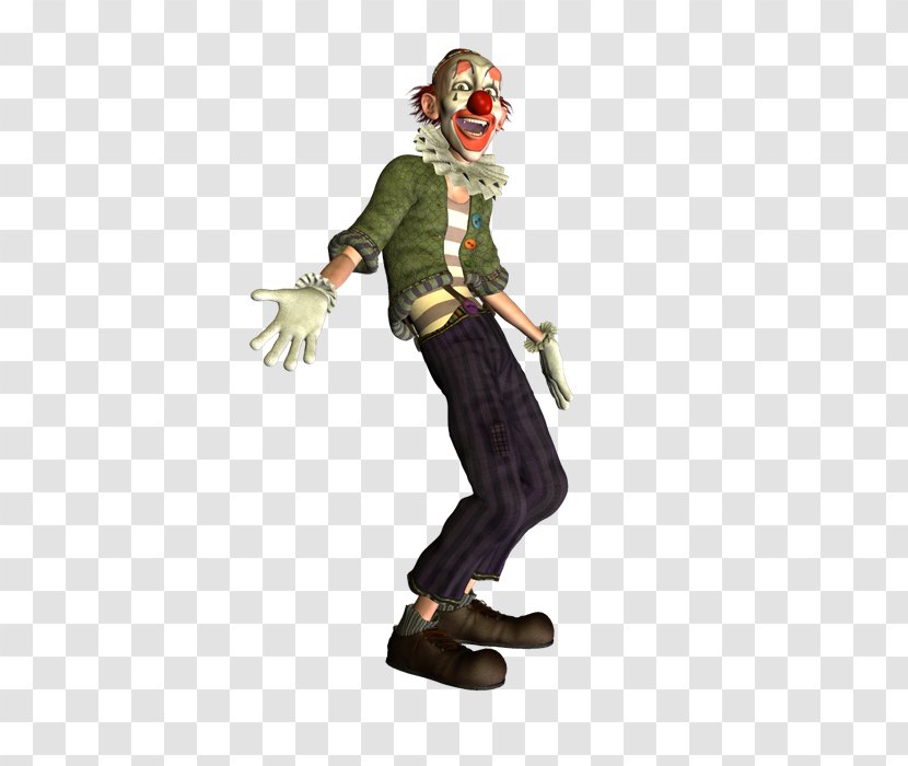 Clown Figurine Legendary Creature - Fictional Character - Cw Transparent PNG