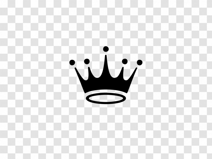Crown Logo - Blackandwhite Hand Transparent PNG