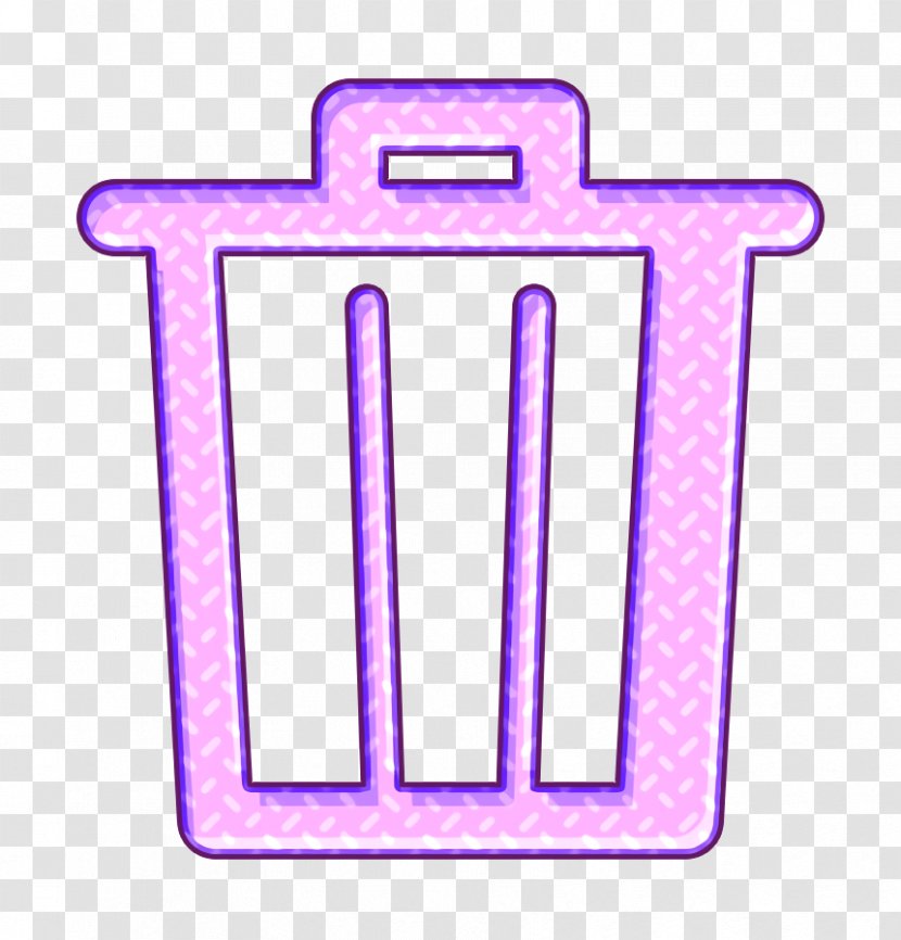 Bin Icon Delete Garbage - Trash Remove Transparent PNG