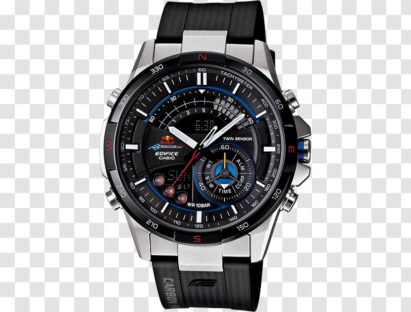 Red Bull Racing Casio Edifice Watch - Movement Transparent PNG