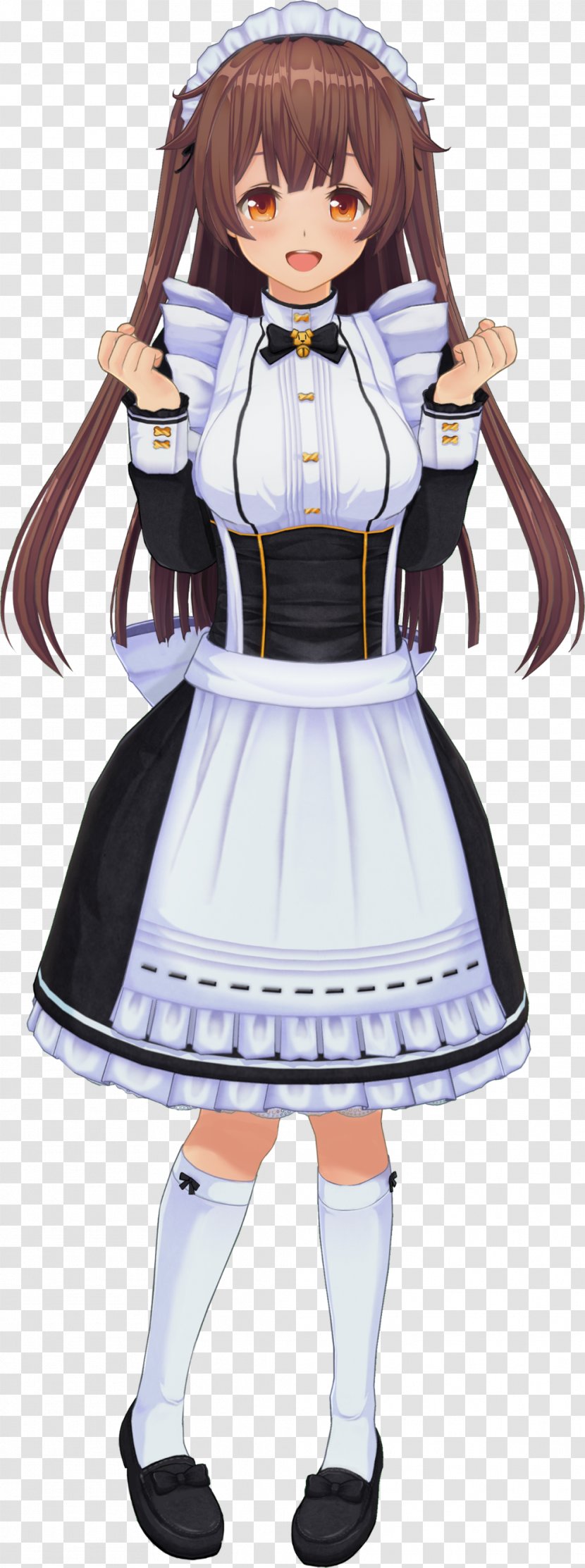 Lady's Maid カスタムオーダーメイド3D2 Domestic Worker Uniform - Flower - Watercolor Transparent PNG