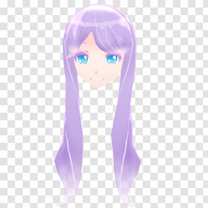 Bangs MikuMikuDance Metasequoia DeviantArt Hair - Heart - Watercolor Transparent PNG