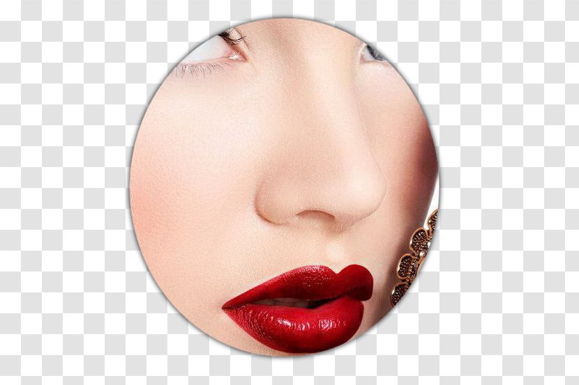 Eyelash Lip Gloss Lipstick Cheek Transparent PNG