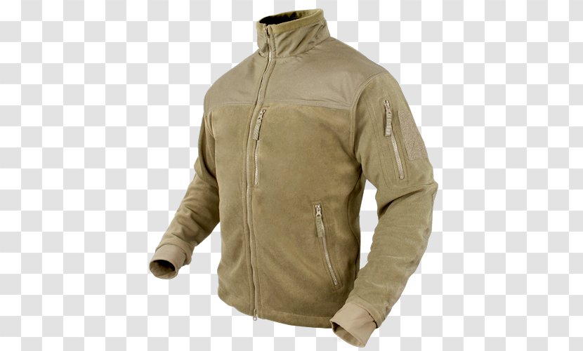 Fleece Jacket Polar Textile Polyester - Coat Transparent PNG