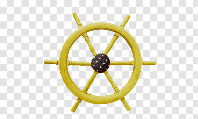 Ship's Wheel Compass Logo - Helmsman - Ship Transparent PNG