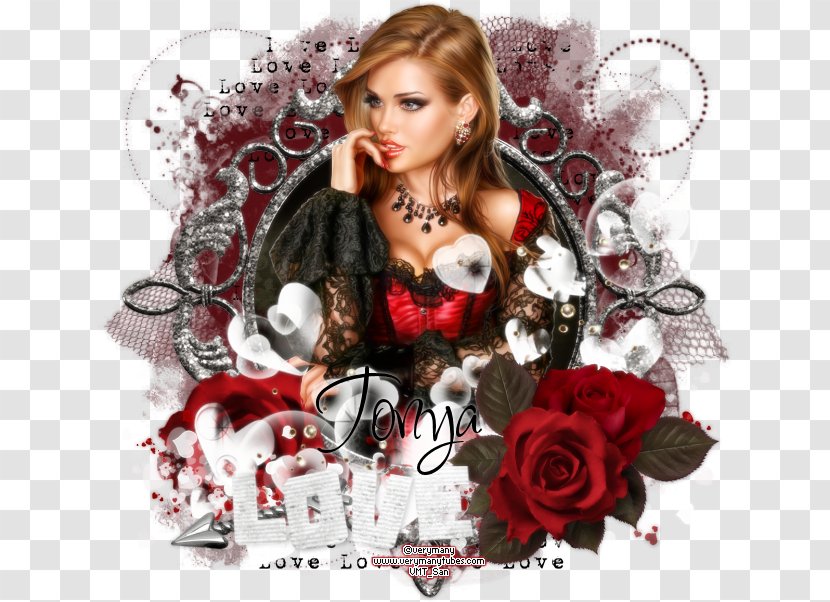 Rose Family Love Valentine's Day Album Cover Transparent PNG