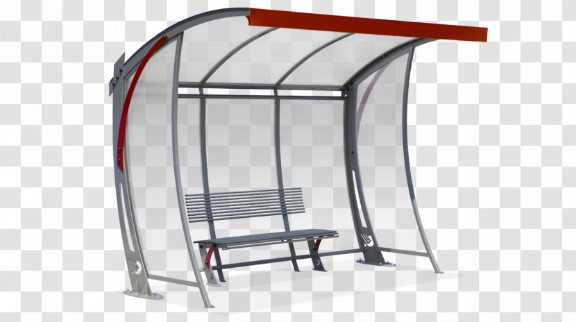 Bus Stop Shelter Steel Roof - Bis Transparent PNG