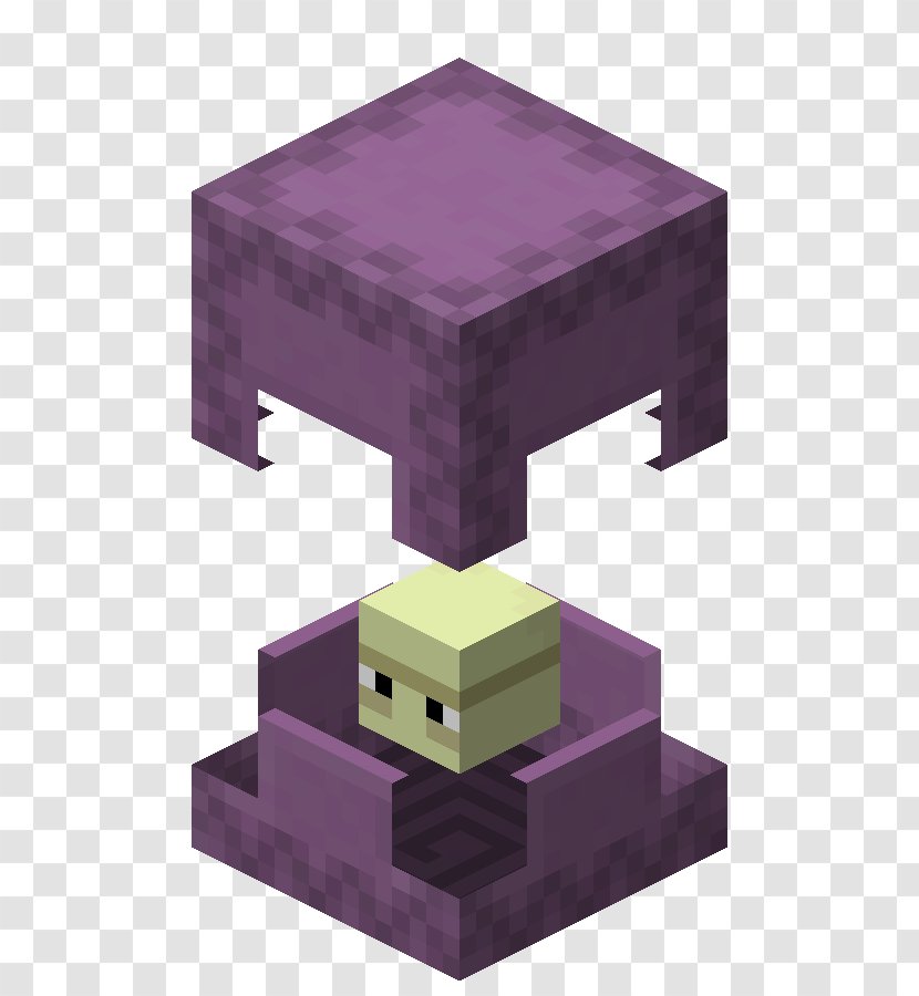 Minecraft: Story Mode Mob Shulker - Herobrine - Minecraft Transparent PNG