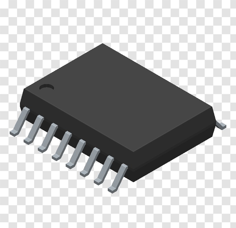 Transistor Electronic Component Electronics Small Outline Integrated Circuit Thin Package - Device Transparent PNG