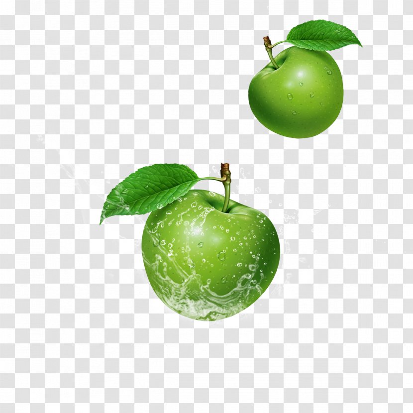 Apple Juice Granny Smith - Fruit, Green Apple, Juice, Transparent PNG