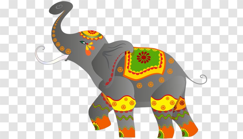 Indian Elephant Clip Art Transparent PNG