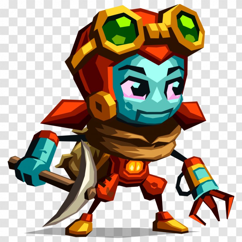 SteamWorld Dig 2 Heist Tower Defense Nintendo Switch - 3ds Transparent PNG