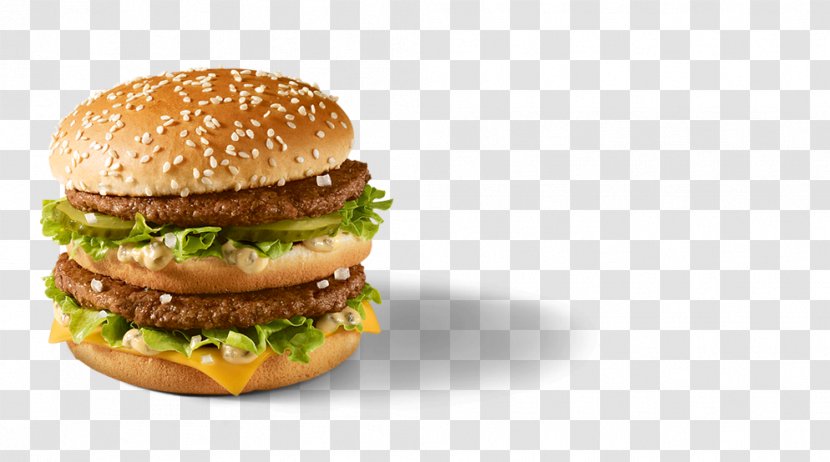 McDonald's Big Mac Hamburger Fast Food French Fries Transparent PNG