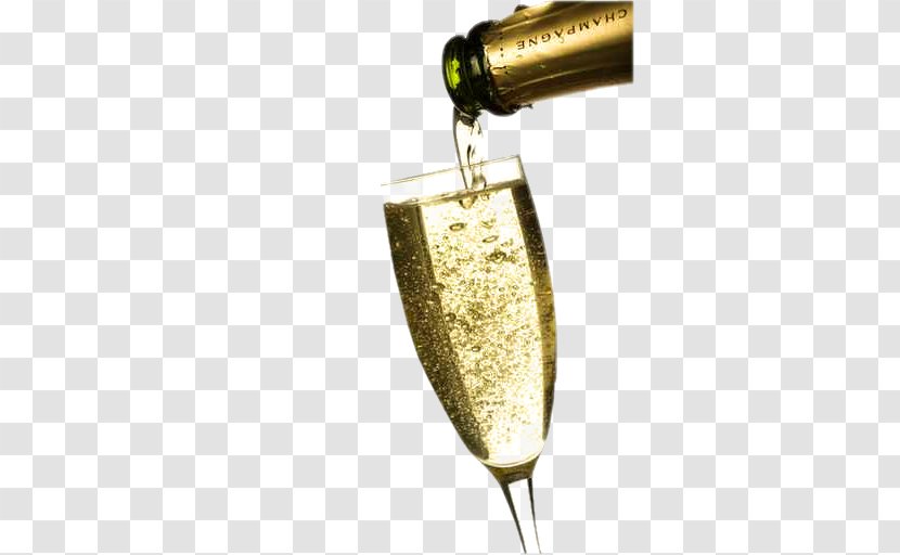 Prosecco Sparkling Wine Champagne Beer - Stemware Transparent PNG