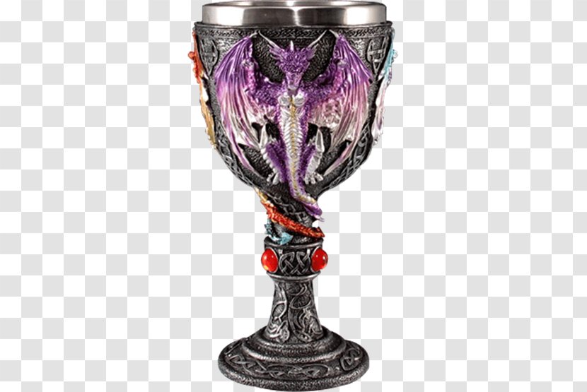 Wine Glass Chalice Dragon Fantasy Cup Transparent PNG