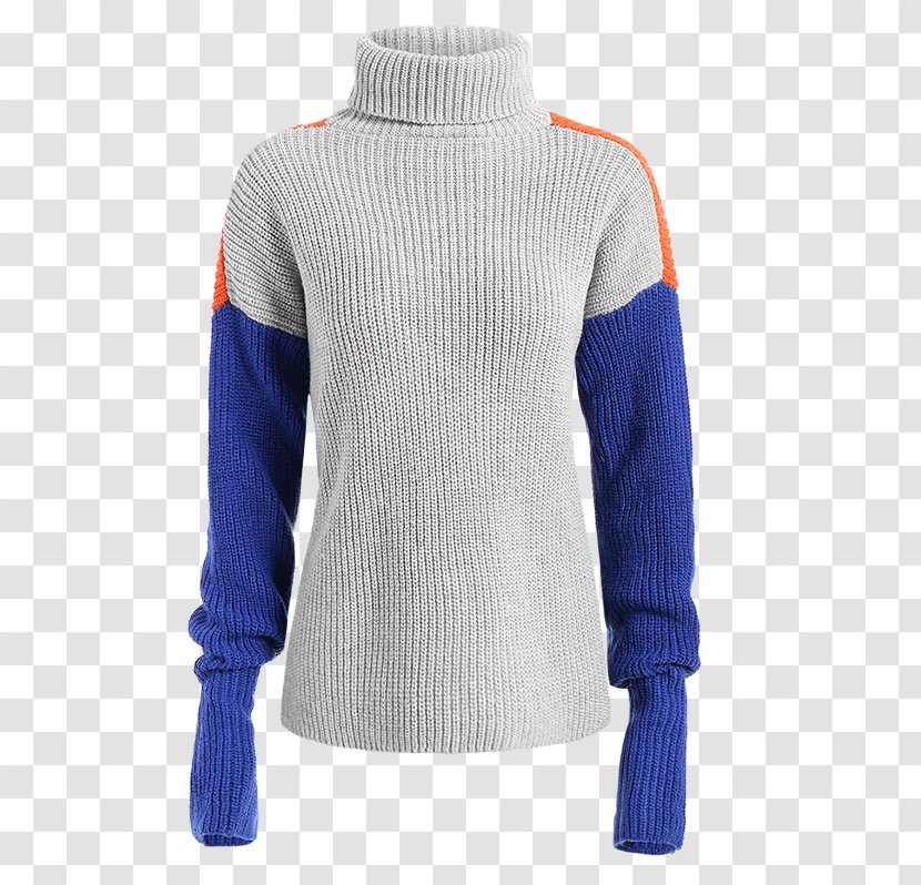 Sweater Shoulder Sleeve Outerwear Product - Polar Fleece - Off White Men Transparent PNG