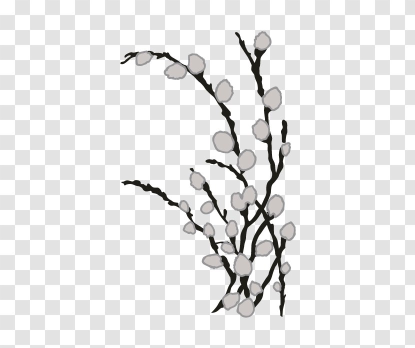 Twig Plant Stem Leaf Body Jewellery Line Art Transparent PNG