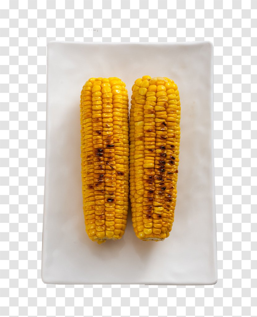 Corn On The Cob Barbecue Maize Roasting - Roasted Transparent PNG
