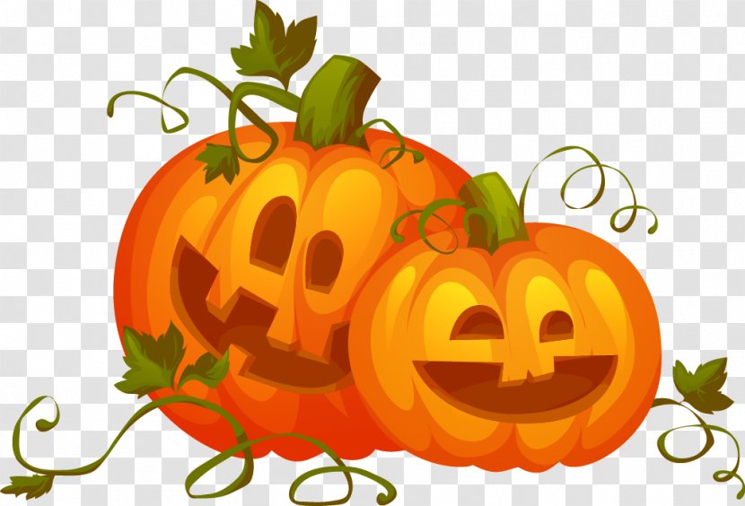 Pumpkin Royalty-free Stock Illustration Clip Art - Calabaza - Halloween Vector Material Transparent PNG