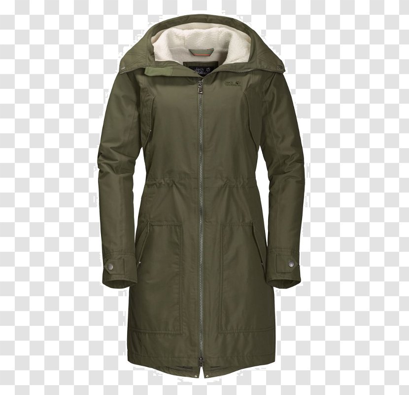Shell Jacket Parka Raincoat - Sleeve Transparent PNG