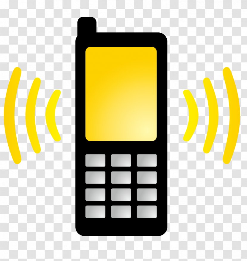 Telephone Call Smartphone Ringing Clip Art - Technology - Sounded The Phone Transparent PNG
