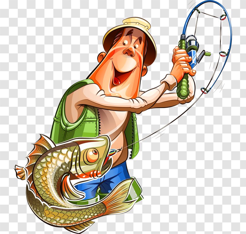 Fishing Rods Cartoon Clip Art - Recreation Transparent PNG