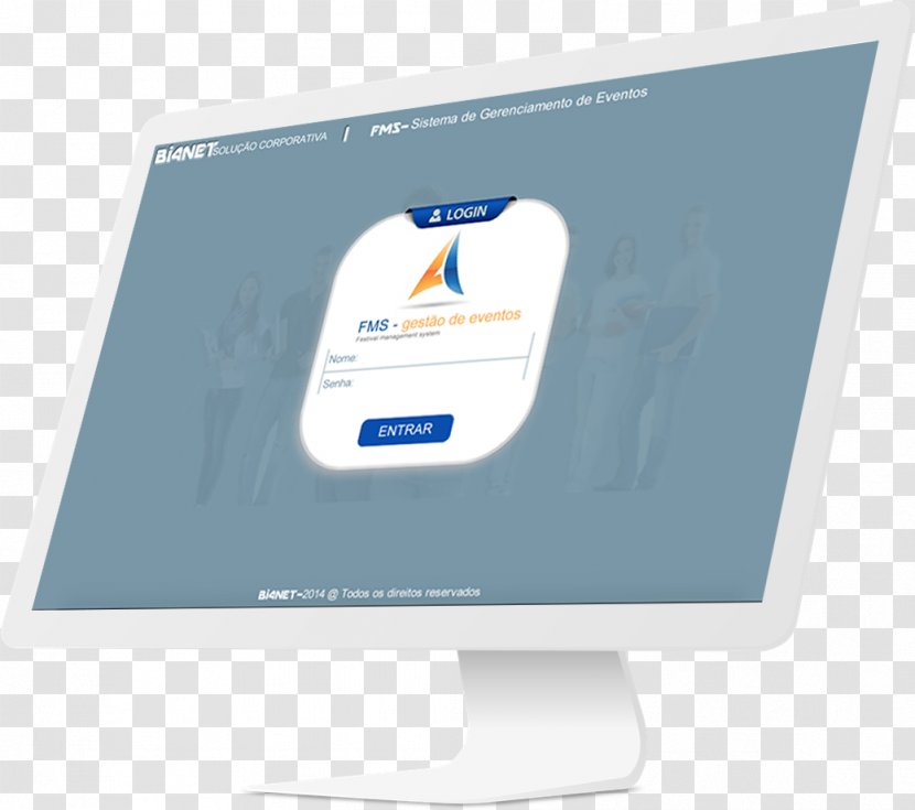 Brand Business Bi4net Logo - Output Device - Imac Monitor Transparent PNG